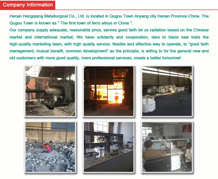 The Factory Supply Desulfuration Ferro Silicon Magnesium