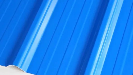 Aluzinc Galvalume Afp tôle d'acier ondulée matériau de construction enduit de zinc Gl